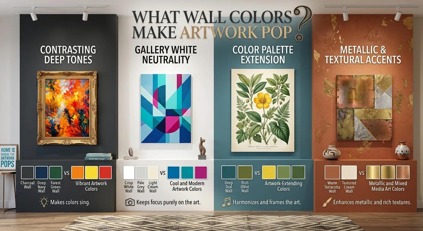 What Wall Colors Make Artwork Pop? (Complete Painting Color Guide)