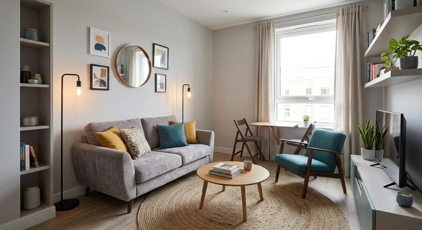 How to Arrange Furniture in a Long and Narrow Room (without hallway effect)