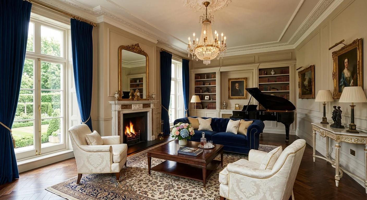 Top Luxury Drawing Room Design Elements for an Upscale Interior